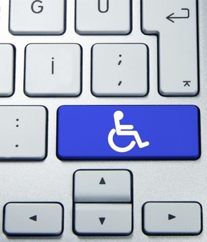 Accessibility keyboard button